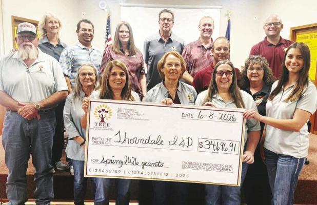 TREE Foundation Presents Over $34,000 in Grants to TISD