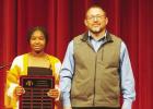 Lady Yoe Basketball - Da’Zyra Johnson, Coach Jeff Evans