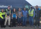 Amazon Team, Delivery Partner Employees Donate Supplies to Cameron Animal Shelter