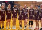 The Milano Lady Eagles claimed third place at the Granger Holiday Classic basketball tournament this past weekend, after they defeated Bruceville-Eddy 30-8. Photo courtesy of Milano High School FB page