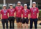 The Yoemen golf team grabbed second place in the Navasota Golf Tournament. Photos from Cameron ISD Facebook Page