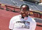 CariAnn Foster takes sixth place at state in discus with a throw of 122’9”.