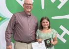 Bronze Star- Abigail Basonic Sponsors: Main Printing Pictured with Judge Bill Whitmire presenter Bronze Star- Abigail Basonic Sponsors: Main Printing Pictured with Judge Bill Whitmire presenter