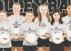 Members of the 10U Cameron Lil’ Smokies volleyball team are: L to R: Abigail Bradley, Embree Mendoza, Layni Faust, Morgan Crouch, Kensi Hillman, Leighton Dohnalik, Isabelle Olivarri, and Kensley Contreras. Coach: Linda Richter. Courtesy Photos