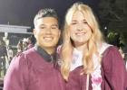 Dylan Granados and Chelsea Diver pose for a photo after graduation on Friday night. Photo Submitted by Amy Granados