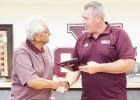 Martinez Honored for Service on School Board