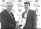 Thorndale 4-Her Scott Widner recently received the BIG scholarship. Article Image Alt Text