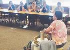 All Saints’ Episcopal Church recently hosted Joy Pottery for a demonstration by Rachel Raborn Norris. Along with the demonstration, Joy shared her testimony and a few lessons from scripture. Guests from around Milam County and beyond were in attendance.