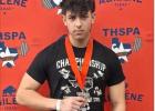 Marcus Shaw brought home the silver medal in the 181 division from the State Powerlifting Meet in Abilene. He lifted for a total of 1,545 pounds. Photo from Thorndale ISD Athletics Facebook Marcus Shaw brought home the silver medal in the 181 division from the State Powerlifting Meet in Abilene. He lifted for a total of 1,545 pounds. Photo from Thorndale ISD Athletics Facebook