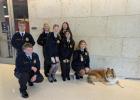 Thorndale FFA members attend the Texas FFA Excellence Leadership Conference in College Station, where they began the day with a photo alongside Reveille and continued learning about leadership and personal growth to better serve their chapter and communit Thorndale FFA members attend the Texas FFA Excellence Leadership Conference in College Station, where they began the day with a photo alongside Reveille and continued learning about leadership and personal growth to better serve their chapter and communit
