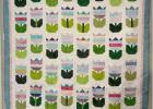 “Tulips Garden” Quilt Being Raffled