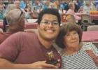 Youngest Alumni present. Deven Cuba, Class of 2025. That’s his sweet grandma with him.
