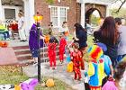 100th year of trick or treating at the historic Oxsheer Smith home on North Jackson street in Cameron.