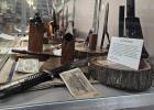Weapons of WWII on display