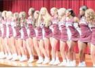 Yoeman Cheerleaders at the annual “Meet the Yoemen” Ice Cream Supper.