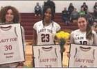 Cameron Lady Yoe seniors honored are Chassidy Blaylock, Kennedy Banks, Zaniaya Burton, Makenna Bailey, and Kinzie Williford. Photo from Cameron Yoe High School Facebook Page Cameron Lady Yoe seniors honored are Chassidy Blaylock, Kennedy Banks, Zaniaya Burton, Makenna Bailey, and Kinzie Williford. Photo from Cameron Yoe High School Facebook Page