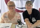 Chamber Executive Director, Kathy Barrett And Samantha Munoz.