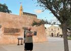 Felton at the Alamo. Photo Courtesy of Trey Felton