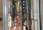 Weapons of WWII on display