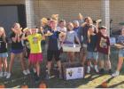 Proud Bulldogs take a quick photo after the corn shucking challenge during lunch Thursday, Oct. 23 in observance of the Texas Department of Agriculture’s Farm Fresh Challenge. Photos Courtesy of Thorndale ISD Proud Bulldogs take a quick photo after the corn shucking challenge during lunch Thursday, Oct. 23 in observance of the Texas Department of Agriculture’s Farm Fresh Challenge. Photos Courtesy of Thorndale ISD