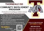 Thorndale ISD is accepting applications for its Community Involvement Program, giving local residents an opportunity to see firsthand how the district is working to provide excellence in education. Contributed photo.