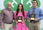 Gold Star Awards: Adison Dach and Shawn Leifeste Sponsors: Classic Bank Pictured with Judge Bill Whitmire presenter Gold Star Awards: Adison Dach and Shawn Leifeste Sponsors: Classic Bank Pictured with Judge Bill Whitmire presenter