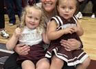 Stephanie Hause with the young ones at the Cameron Yoe Homecoming Pep Rally. Stephanie Hause with the young ones at the Cameron Yoe Homecoming Pep Rally.