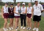 The Lady Yoe Varsity golf team took third place at Shadow Glen this past week. Photo from Cameron Yoe High School Facebook Page