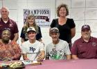 Kallin Koehl, a graduate from C.H. Yoe High School, signed with Howard Payne University to play baseball. Family, Friends, and school associates came to support.