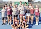 Cameron Yoe’s team tennis ended their season last week, after falling to Fredericksberg in the playoffs. Members of the team in the picture are: Bottom LR: Melody Contreras, Brianna Mendoza; Middle LR: Ivan Rivera, Lorelai Warner, Delilah Warner, Merci Cameron Yoe’s team tennis ended their season last week, after falling to Fredericksberg in the playoffs. Members of the team in the picture are: Bottom LR: Melody Contreras, Brianna Mendoza; Middle LR: Ivan Rivera, Lorelai Warner, Delilah Warner, Merci
