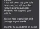 An example of the text message scam. Photo courtesy of Milam County Sheriff’s Office An example of the text message scam. Photo courtesy of Milam County Sheriff’s Office