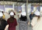 The Community Involvement Committee tours district facilities while discussing upcoming phase two projects at their first meeting.