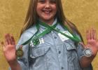 2nd Place Jr Consumer team- Peyton Warford (not pictured: Hayes Berry, Isaiah Hicks). Peyton also placed 1st in Promote 4-H presentation