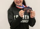 Aleesha Straly placed fifth in her weight class at the regional powerlifting competition with personnel records in bench press, deadlift and total weight, totaling at 740 pounds. Congratulations Aleesha! Photo Courtesy of C.H. You High School Aleesha Straly placed fifth in her weight class at the regional powerlifting competition with personnel records in bench press, deadlift and total weight, totaling at 740 pounds. Congratulations Aleesha! Photo Courtesy of C.H. You High School