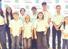 Milam County 4H members, Maddie Basonic, Lily Jacoby, Noah Bradley, Luke Holcombe, Kaylor Eschberger, Caleb Fuchs, Jadyn Stokley, James Holcombe, Mackenzie Holcombe, Abbie Basonic, and Sophia Fuchs at the Agricultural Product Identification Contest, Nov. Milam County 4H members, Maddie Basonic, Lily Jacoby, Noah Bradley, Luke Holcombe, Kaylor Eschberger, Caleb Fuchs, Jadyn Stokley, James Holcombe, Mackenzie Holcombe, Abbie Basonic, and Sophia Fuchs at the Agricultural Product Identification Contest, Nov.