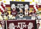 Stutts Signs for A&M Powerlifting