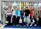 The Town and Country Club of Thorndale recently enjoyed a trip to Brenhan where they ate at Yumm Sandwich Shop and then toured the Blue Bell Creamery. Pictured left to right are Anita Ogea, Barbara McWhirter, Susan Atkins, Pat Simank, Linda O’Brien, Pat